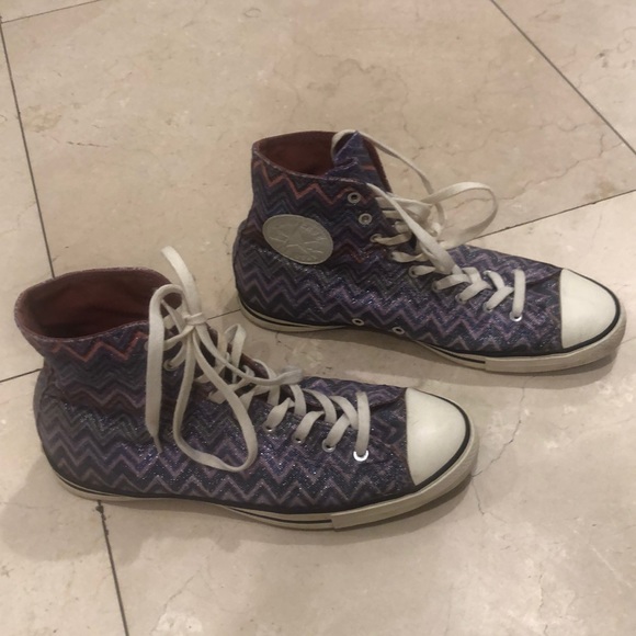 Missoni Converse high tops - Picture 3 of 8